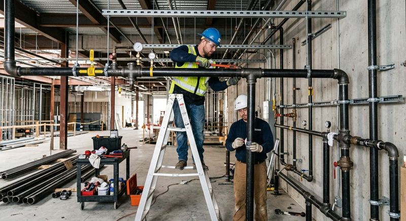 Commercial Gas Piping in Fredericksburg, VA