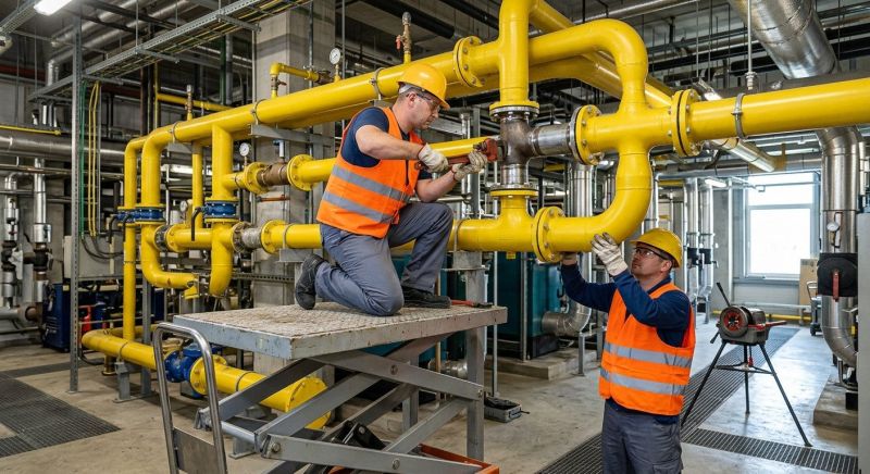 Commercial Gas Piping in Columbus, OH