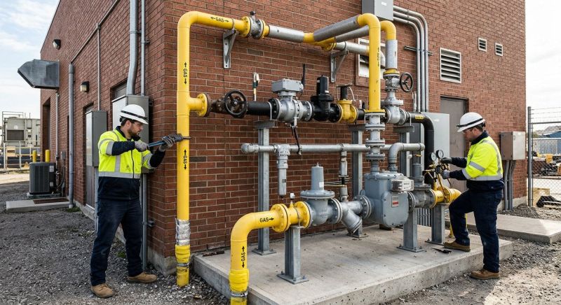 Commercial Gas Piping in Denver County, CO