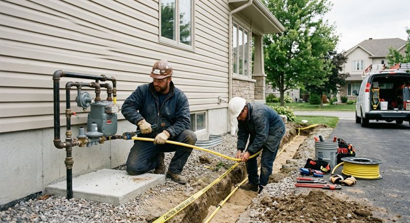 Gas Line Installation in San Antonio, TX