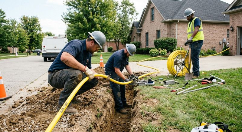 Gas Line Installation in Sacramento, CA