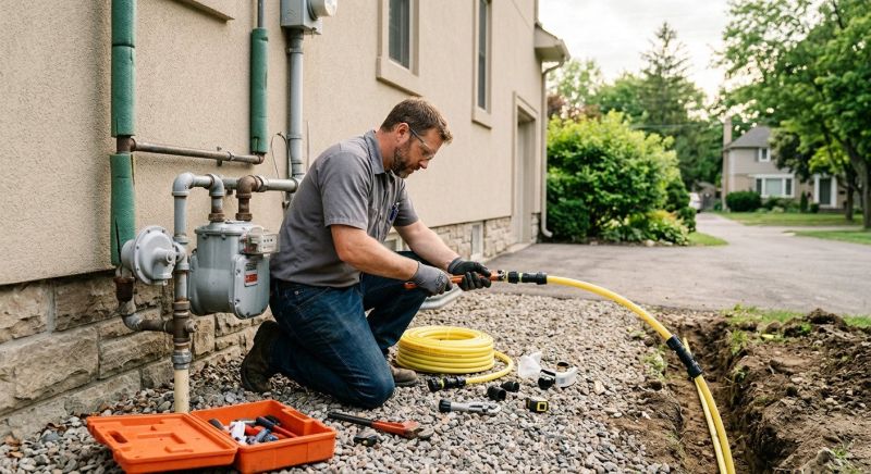 Gas Line Repair in Denver, CO