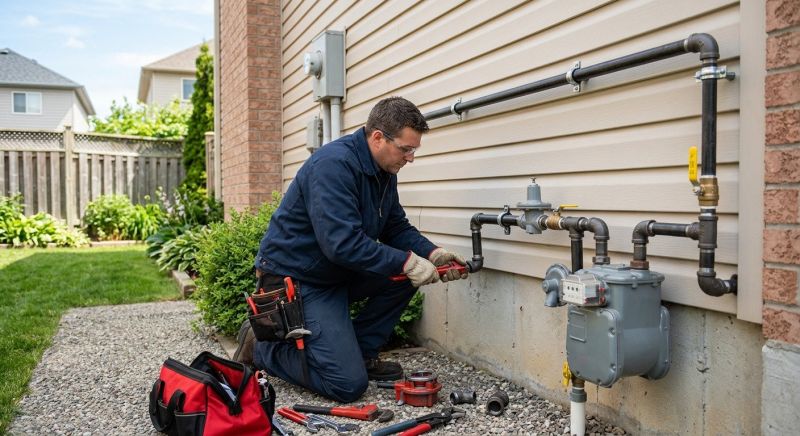 Natural Gas Plumbing in Fredericksburg, VA