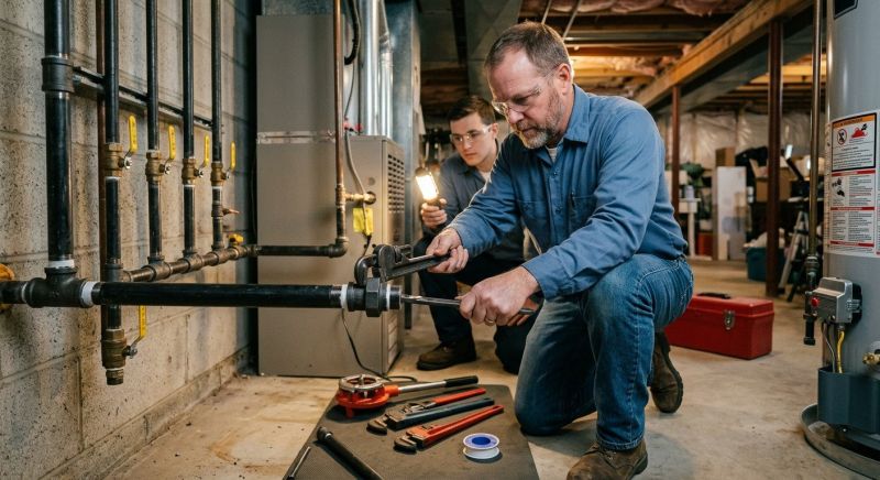 Residential Gas Piping in Columbus, OH