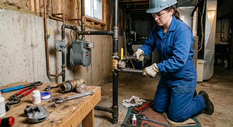Residential Gas Plumbing in San Antonio, TX